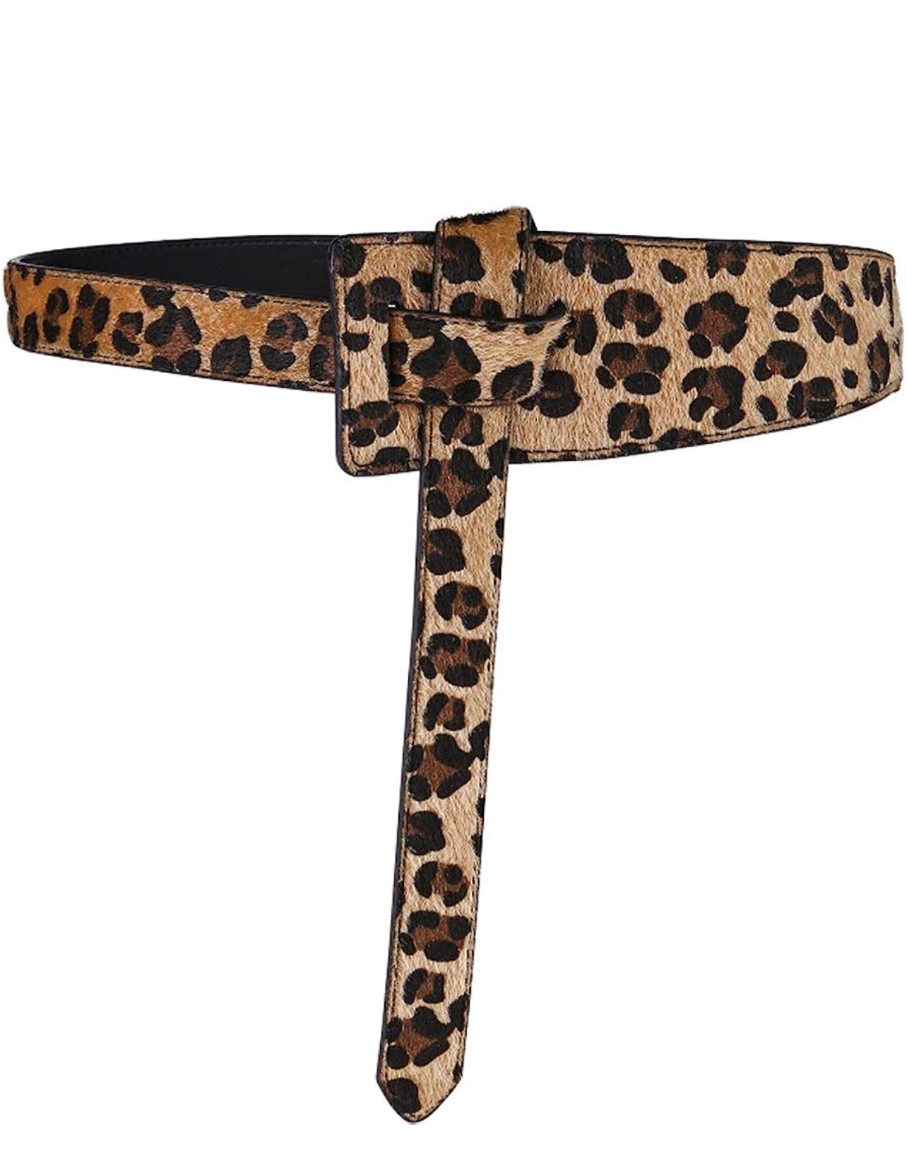 Leopard Wrap Belt